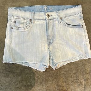 7 For All Mankind Denim Shorts, Size 26